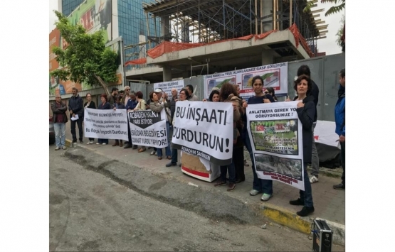 İBB Üsküdar'daki kaçak yapıyı mühürledi!