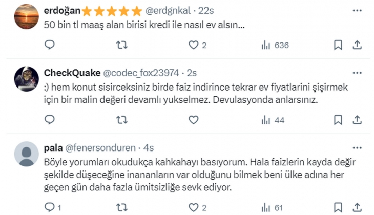Ev alacaklar daha ucuza alabilir miyim diye bekliyor! Ama fiyatlar reel olarak yüzde 12 düştü!