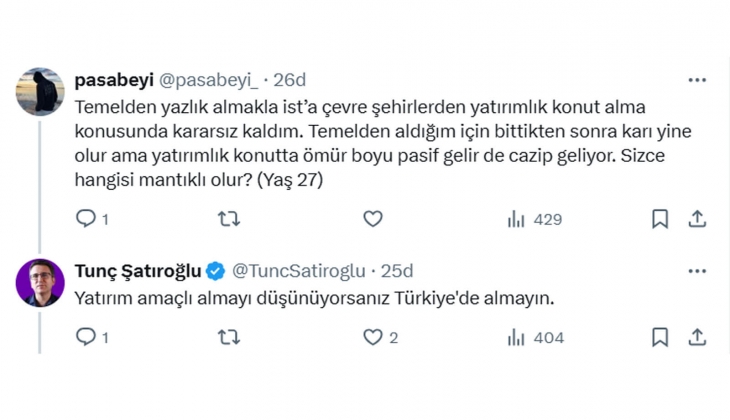 Kira davaları 100 bine ulaştı diyen ekonomist Tunç Şatıroğlu yeni ev alacakları uyardı: Sürünürsünüz!