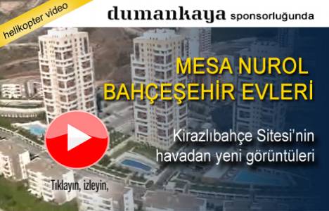 Mesa Nurol Kirazlıbahçe'nin havadan en yeni görüntüleri!