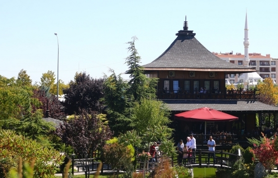 Bu park, Japonya daymış hissi uyandırıyor!