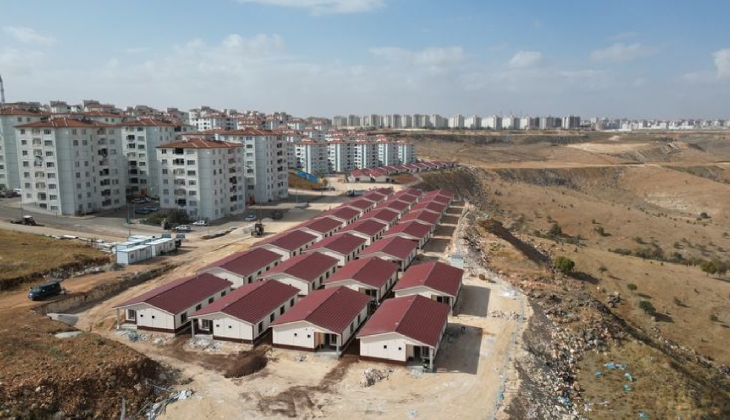 Gaziantep Mavikent Mahallesi'nde 100 deprem konutu ücretsiz verilecek!