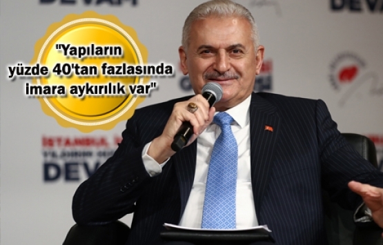 İstanbul'un ciddi anlamda imar problemi var!