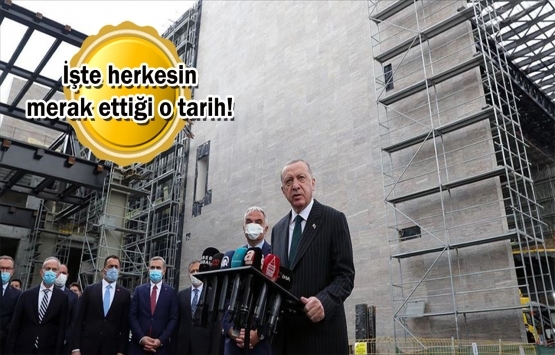Cumhurbaşkanı Erdoğan yeni AKM'nin açılış tarihini açıkladı!