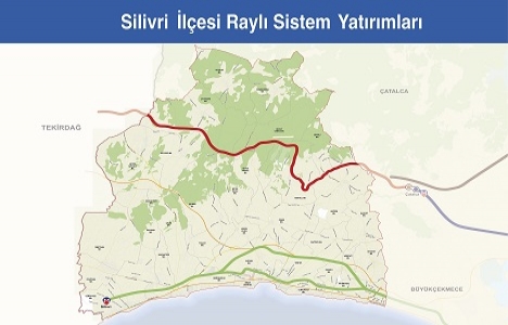 İşte İstanbul un raylı sistem haritası!