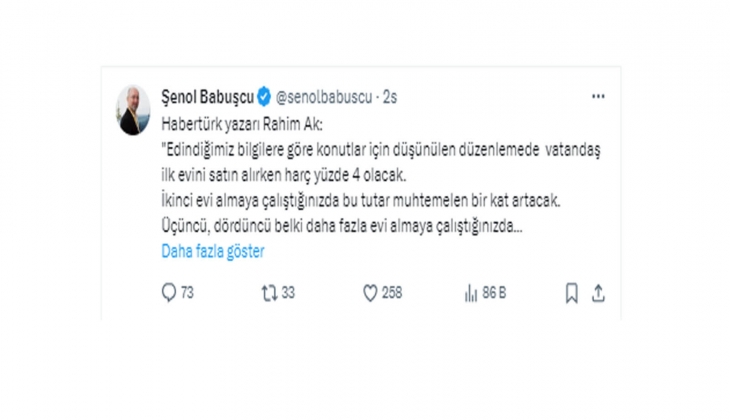 İlk evini alacaklar yüzde 4 harç ödeyecek, ikinci ve üçüncü evde bu tutar katlanacak! Vatandaşlar ne diyor?