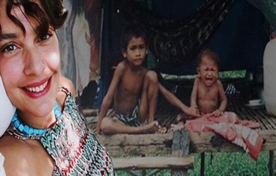 Bergüzar Korel'in hayranları Kamboçya'da ev yaptırdı!