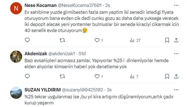 Eski milletvekili Metin Külünk, kirada yüzde 25 uygulaması devam etmeli dedi! Ev sahiplerinden tepki gecikmedi!