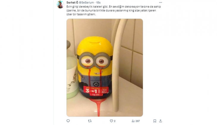 1 milyon 250 bin TL ye satılan daire gündem oldu! Evin girişine bakın!