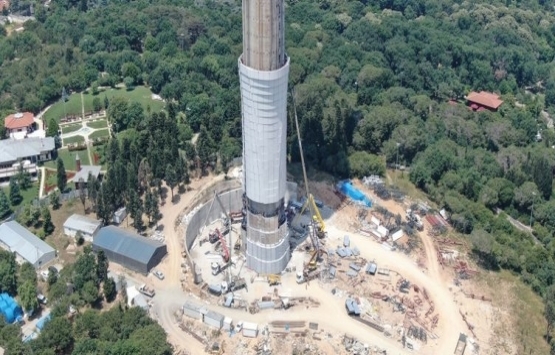 Küçük Çamlıca TV-Radyo Kulesi nde sona yaklaşılıyor!