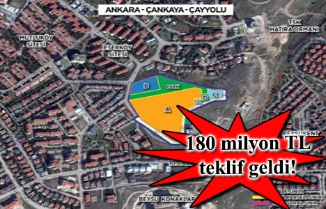 Emlak Konut Çankaya Çayyolu ihale sonucu