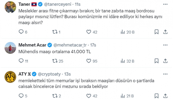 Gazeteci Öztunç tan yeni zamlı maaşlara adaletsizlik çıkışı: Öğretmen 47 bin TL, gazeteci 35 bin TL, zabıta 70 bin TL!