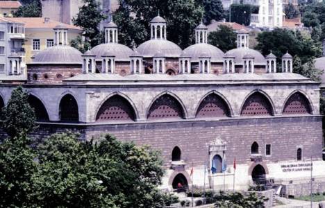 Tophane'de bulunan Bizans hamamında lahitler çıktı!