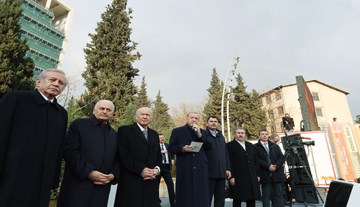 Cumhurbaşkanı 11 ilde yapılacak ilk konutların temeli atıldığını duyurdu!