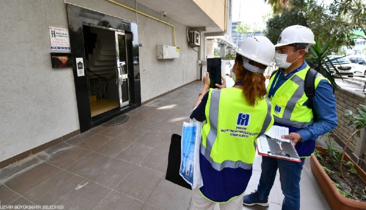 İzmir Bornova ve Bayraklı’daki binaların üç boyutlu analizleri yapıldı!