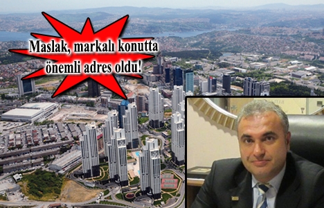 Maslak'ta 3 yılda 10 bin konut teslim edildi!