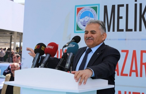 Melikgazi Gökkent Semt Pazarı ve Sosyal Tesisi açıldı! 