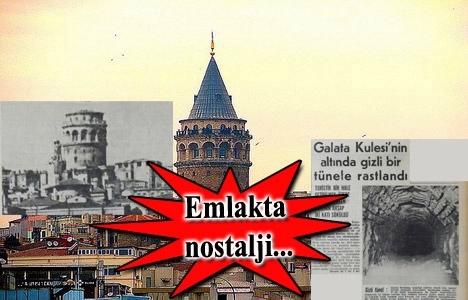Galata Kulesi külahına 1965'te kavuştu!