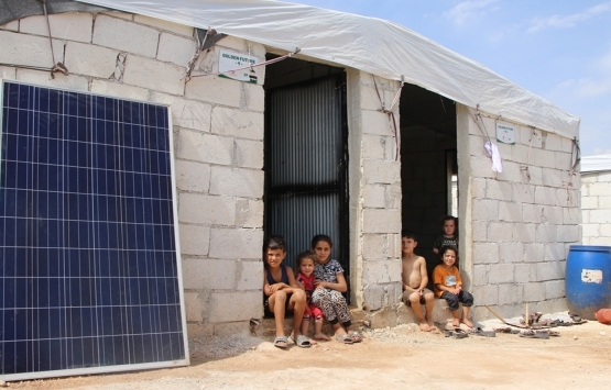 İHH Suriye de 5 bin briket ev inşa etti!