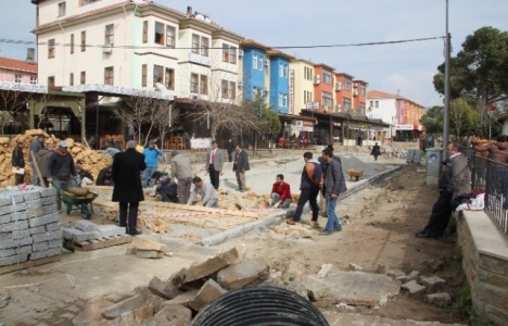 Çanakkale Gökçeada'da yollar imece usulüyle yapılıyor!