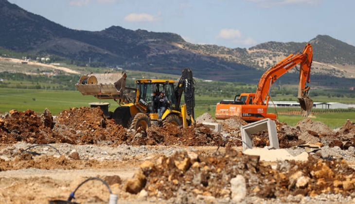 Adıyaman da 1342 ailenin kalacağı konteyner kent kuruluyor!