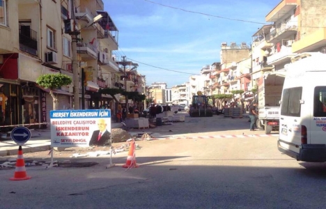 İskenderun Devlet Hastanesi'nin çevresi düzenleniyor!