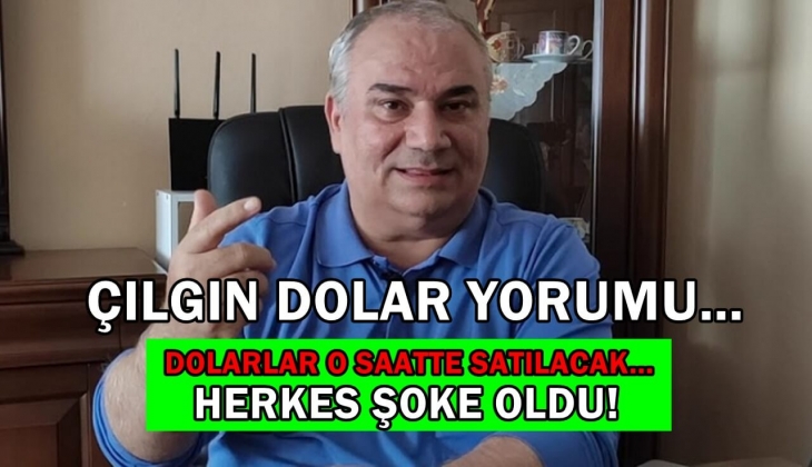 ''Dolarlar o saatte satılacak'' iddiası herkesi şoke etti! Remzi Özdemir'den çılgın dolar yorumu geldi