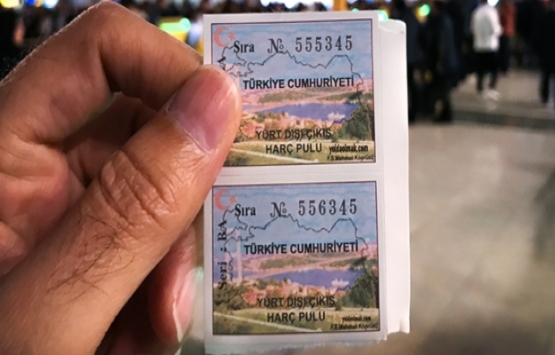 Yurt dışı çıkış harcı TOKİ'ye aktarılacak!