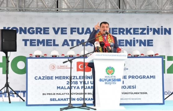Malatya Kongre ve Fuar Merkezi'nin temeli atıldı!