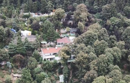 Adnan Oktar ın villasındaki yıkım havadan görüntülendi!