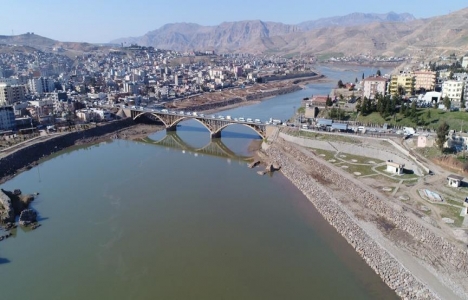 Dicle Nehri etrafındaki çalışmalar sona erdi!