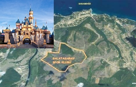 Galatasaray'ın Riva arazisine Disneyland mı yapılacak?