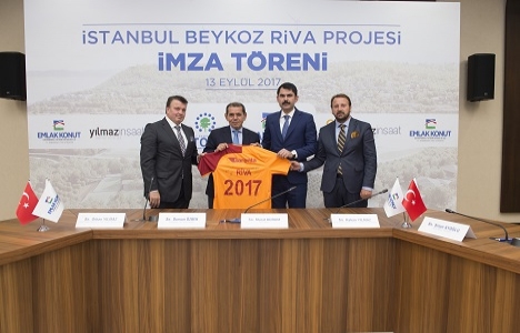 Galatasaray Riva arsasında Yılmaz İnşaat la imzalar atıldı!