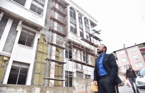 Yenidoğan-Serdar Kültür Merkezi'nin kaba inşaatı tamamlandı!