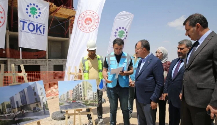 Şanlıurfa da yükselen deprem konutlarının ilk etabı kasım ayında teslim edilecek!