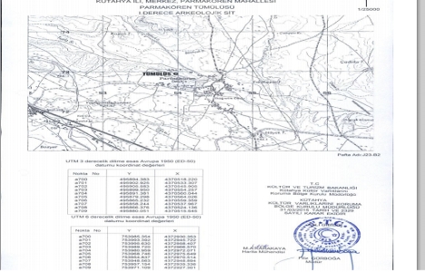 Kütahya Merkez de 6 bölgede sit alanı ilan edildi!