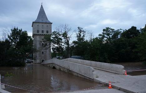 Tunca Nehri taştı!