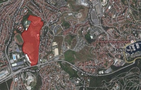 Spor Genel Müdürlüğü İstinye arazisine imar planı değişikliği!