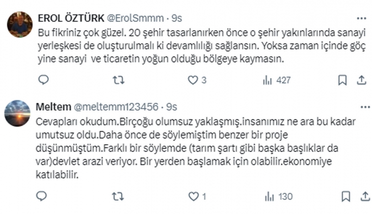 Mimar Şenol Gökner: Acilen 20 yeni şehir tasarlanmalı ve halka 330 metrekare ücretsiz müstakil ev arazisi dağıtılmalı!