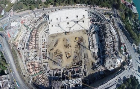 Vodafone Arena Stadyumu inşaatında son durum!