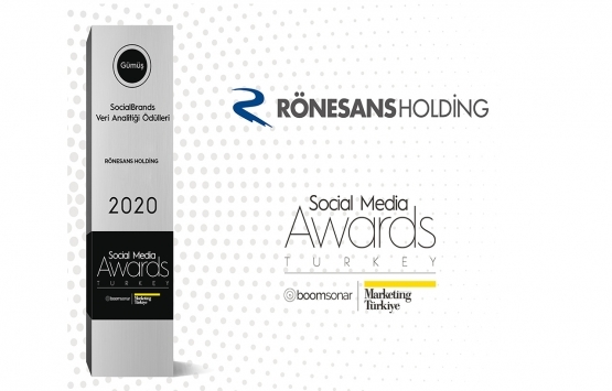 Rönesans Holding'e Social Media Awards’dan ödül!