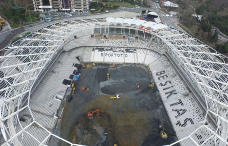 İşte Vodafone Arena'nın inşaat aşamaları!