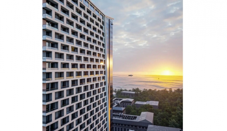 Skylux Batumi de panoramik pencereli, modern daireler! Teslimler 2027 de!