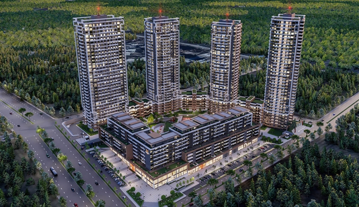 Ankara Akadia İncek'te yüzde 50 peşin, yüzde 50 vade fırsatı! Teslimler 6 ay sonra!