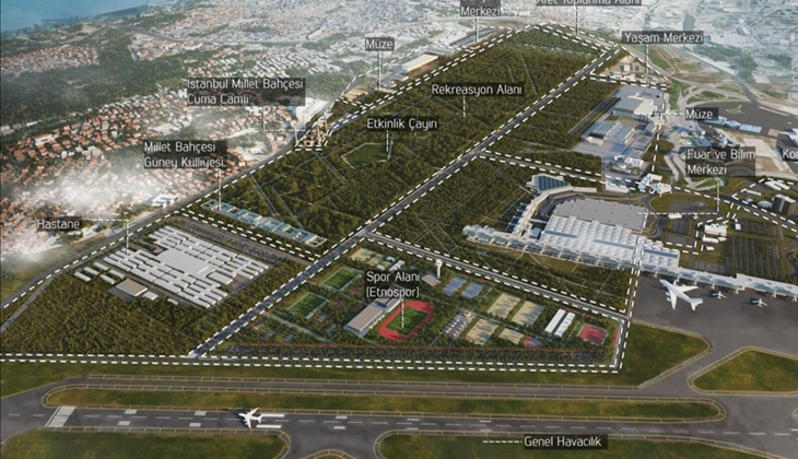 Danıştay 13. Dairesi, Atatürk Havalimanı Millet Bahçesi ihalesini iptal etti!