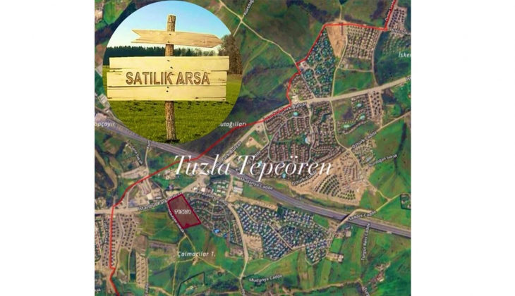 Tuzla da kupon arazi satışı: 39 bin metrekarelik villa imarlı arazinin fiyatı 1 milyar TL den fazla!