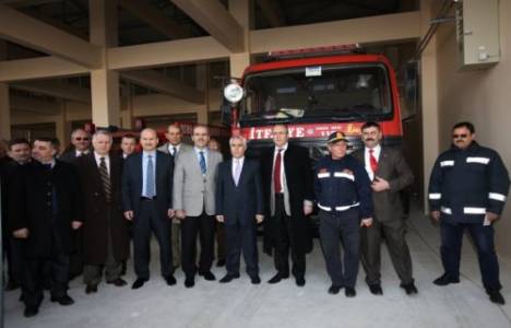 Demirtaş Organize Sanayi Bölgesi İtfaiye Hizmet Binası hizmete açıldı!