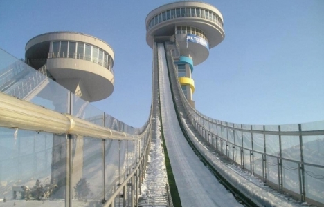 Erzurum'da atlama kulelerindeki altyapı 2016'da tamamlanacak!