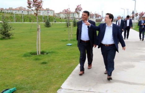 Aksaray Genç Osman Parkı açılış için gün sayıyor!