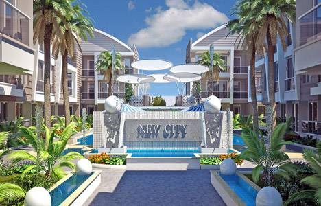 New City projesi Antalya da yükseliyor!